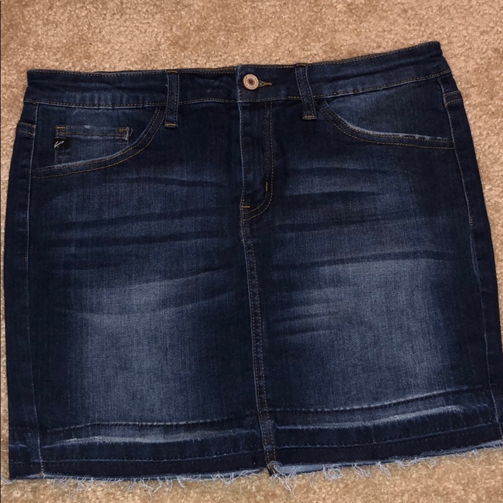Denim skirt